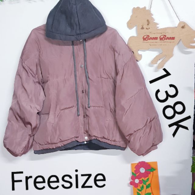 Combo khoác phao+ len