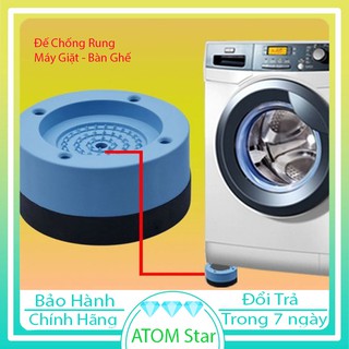 Sét 4 Đế Cao Su Chống Rung Máy Giặt, Tủ Lạnh