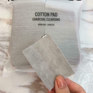 Bông tẩy trang miniso than hoạt tính