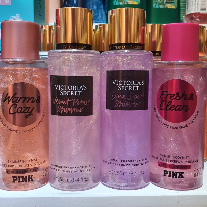 [SALE] Victoria's Secret Body Mist Nhũ Chai bự chảng 250ml