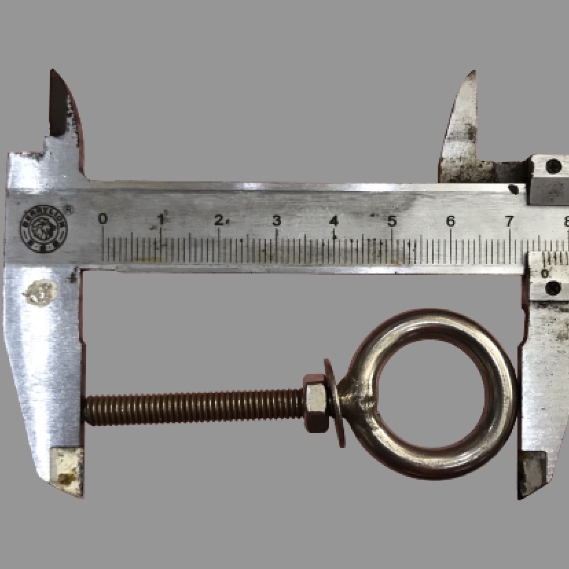 Khoen INOX 304 Bắt Ổ Khoá , Vít hoặc Bulon