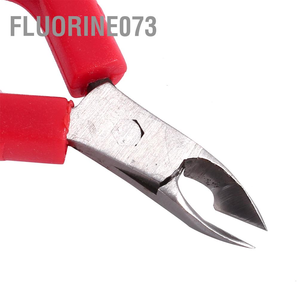 Fluorine073 Dụng cụ làm móng tay cắt bằng thép không gỉ chuyên nghiệp