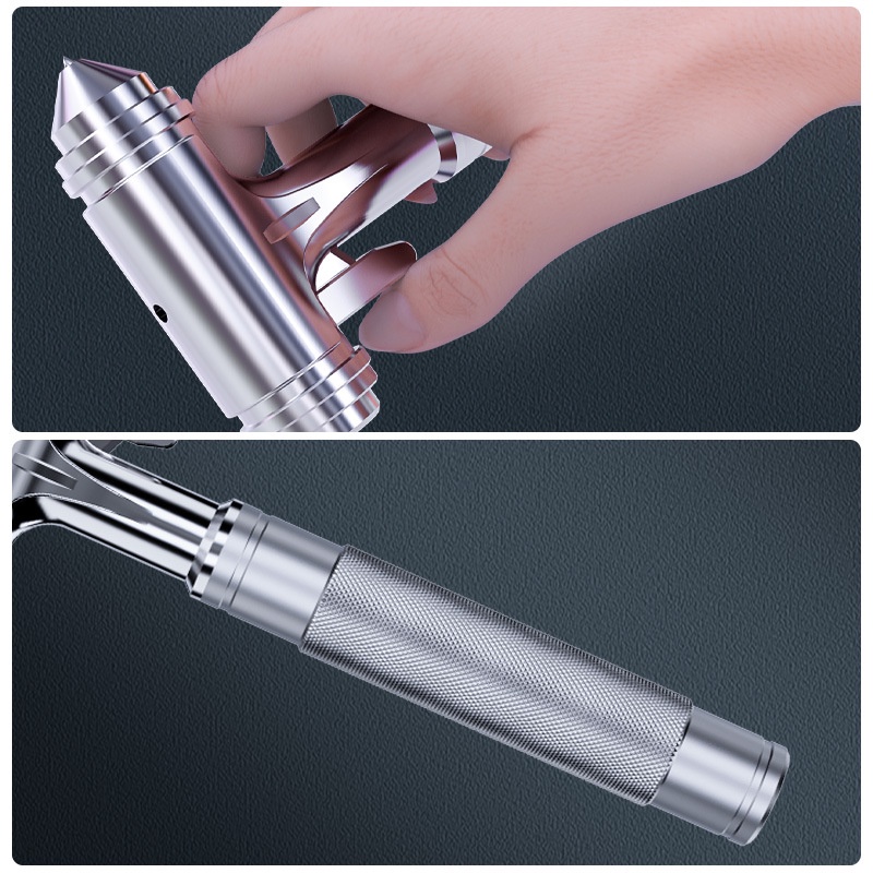 Búa Thoát Hiểm Trên Ô Tô Cao Cấp ( KIM LOẠI SIÊU CỨNG, ĐỘ BỀN CAO )