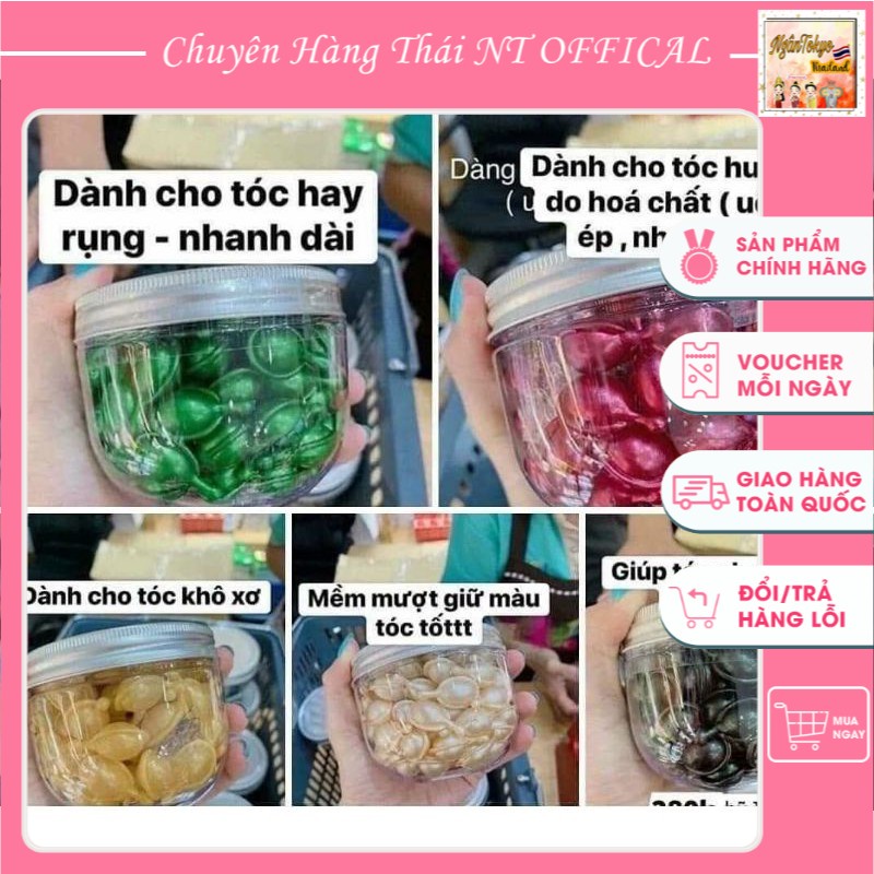 SERUM TÓC DẠNG VIÊN THÁI
