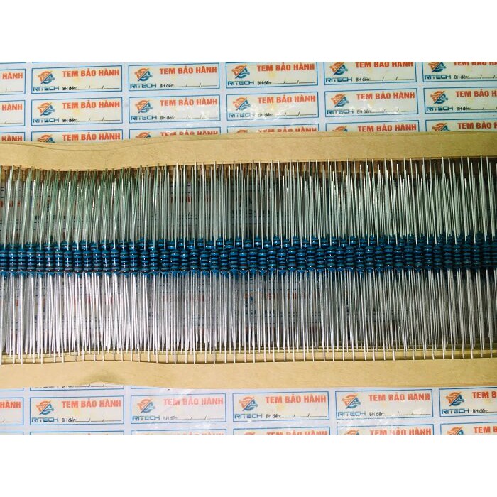 Điện trở 1K 1/4W 5 vạch sai số 5%