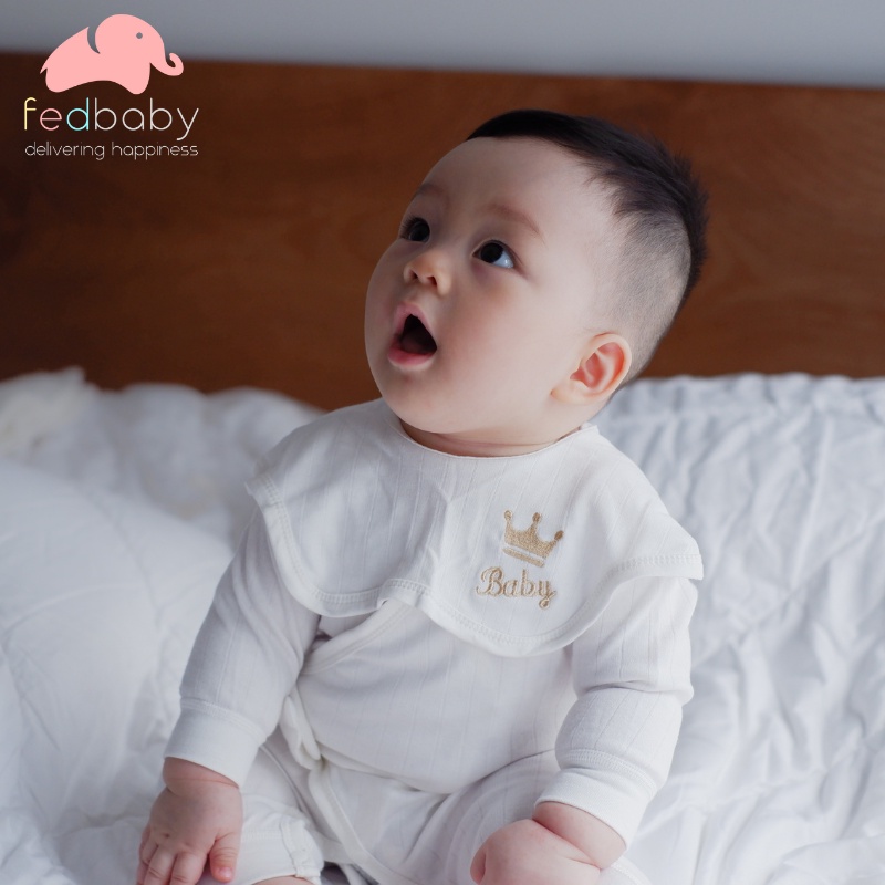 Set quà sơ sinh cho bé yêu FEDBABY 0 - 6 tháng tuổi, BỐN MÙA, 100% cotton