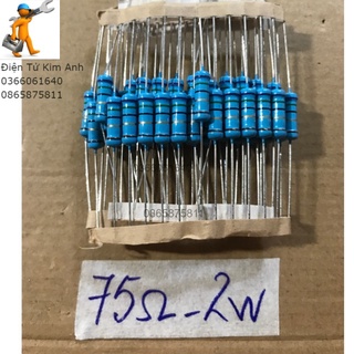 50 con điện trở 2w 75 ôm