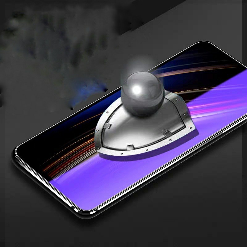 Kính cường lực Vsmart Active 3 / Joy 4 / Live 4 tím chống tia UV hại mắt 9H / 2.5D ( TẶNG KEO MÉP )