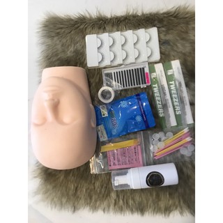 Bộ dụng cụ học và làm nối mi