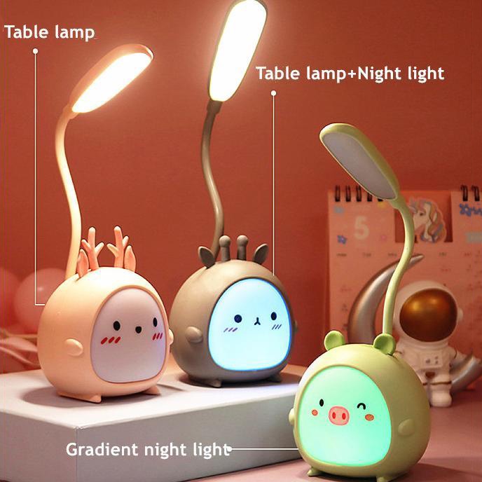 Đèn LED Để Bàn Tiết Kiệm Năng Lượng Hình Hoạt Hình Dễ Thương