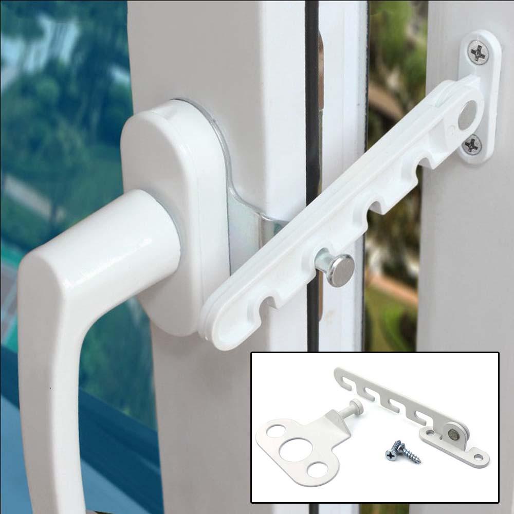 Lloyd Khóa Cửa Sổ Giới Hạn Cửa Sổ Chống Gió Có Móc Và Ốc Vít Xoay Bảo Vệ An Toàn Cho Bé Tại Nhà