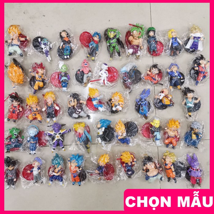 R2 Lẻ 5-9cm Mô hình Dragon Ball 7 viên ngọc rồng Goku Gohan Goten