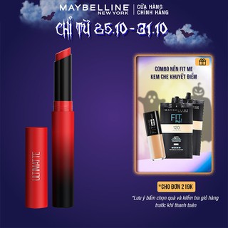Son Lì Mịn Môi Siêu Nhẹ Cao Cấp Maybelline New York Color Sensational Ultimatte 1.7g