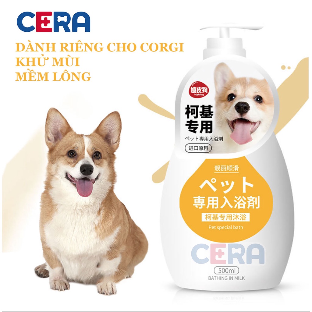 Sữa Tắm Nước Hoa Cao Cấp Cho Chó Corgi 500ml