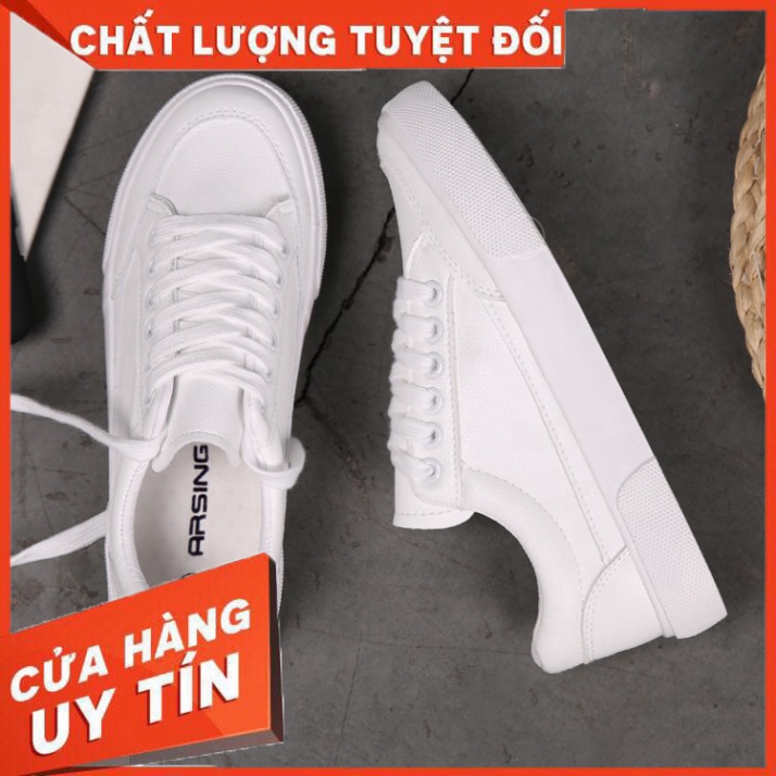 Giày thể thao Sneaker nam G04 cao cấp hàng hiệu màu trắng đẹp thời trang Hàn Quốc giá rẻ - HÀNG MỚI VỀ