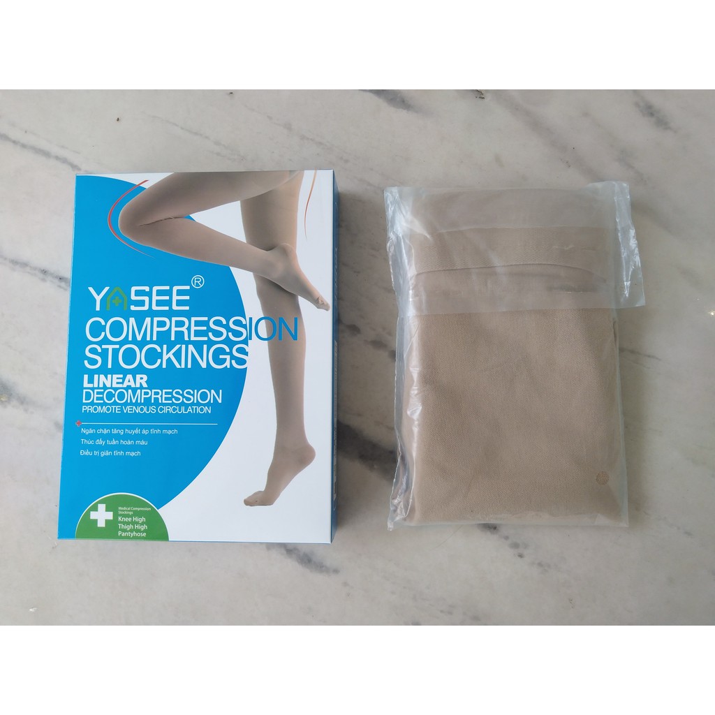 Vớ Đùi - Suy Giãn Tĩnh Mạch Yasee - Tất đùi y khoa hỗ trợ, ngăn ngừa