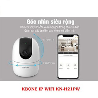 Camera IP Wifi KBone KN-H21PW 2.0Mp
