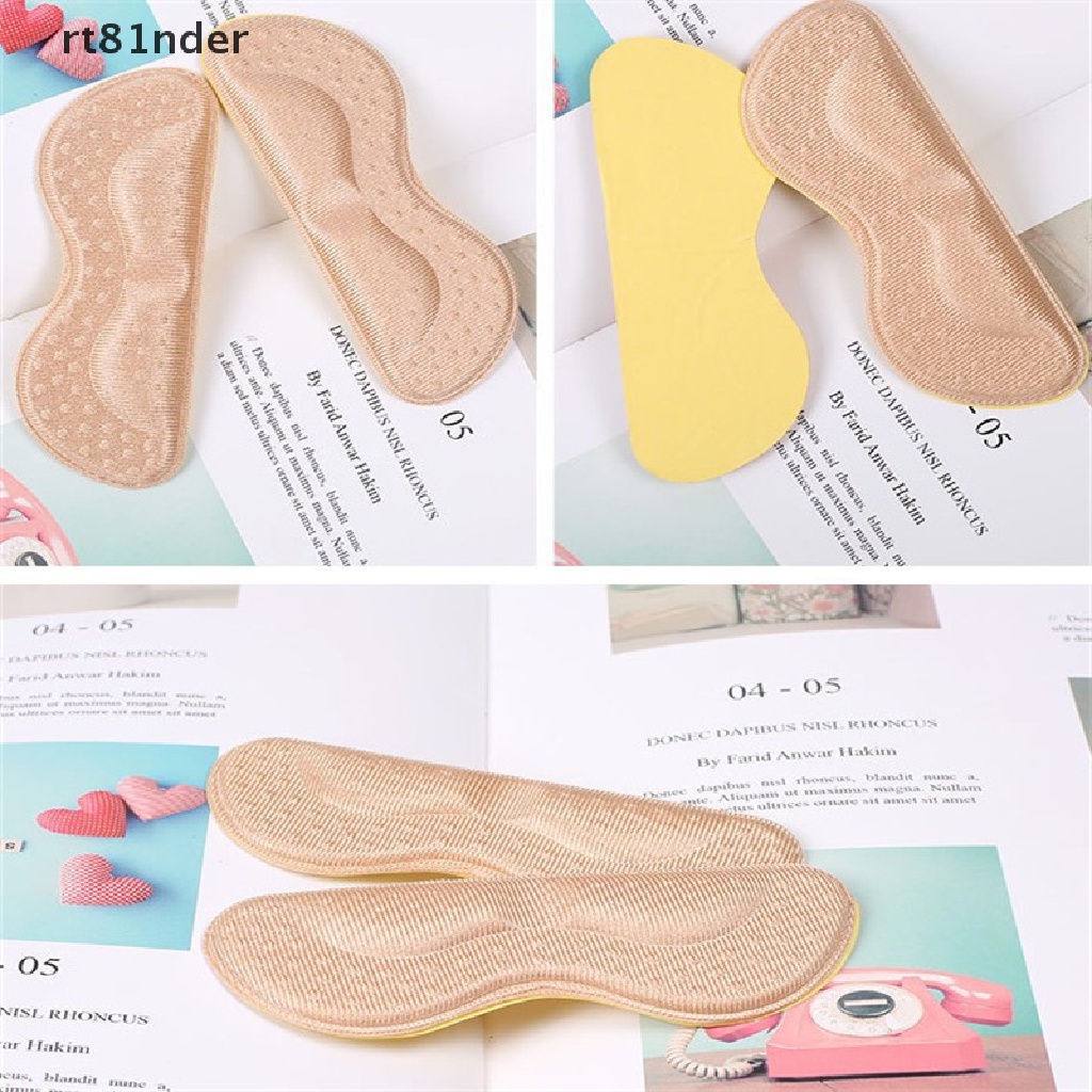 Set 2 / 4 Cặp Miếng Dán Gót Giày Cao Gót Mềm Mại Tự Dính