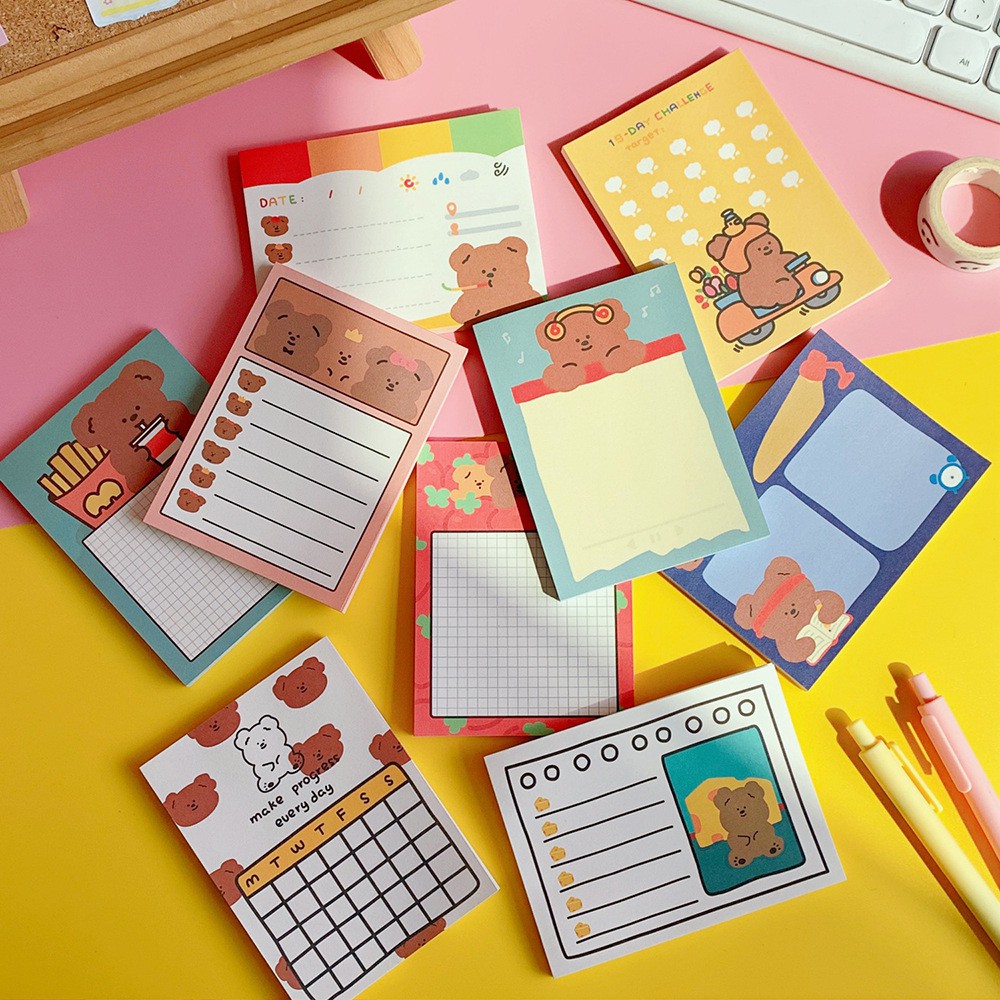 Tập giấy note - sticky note xinh xắn tiện lợi