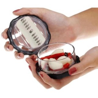 Dụng cụ xay tỏi ớt đa năng lưỡi thép