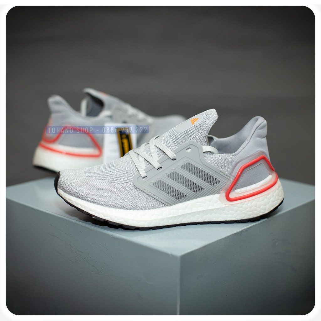 Giày Sneaker Giày Thể Thao Nam Nữ Ultra Boost 6.0 Màu Ghi | BigBuy360 - bigbuy360.vn