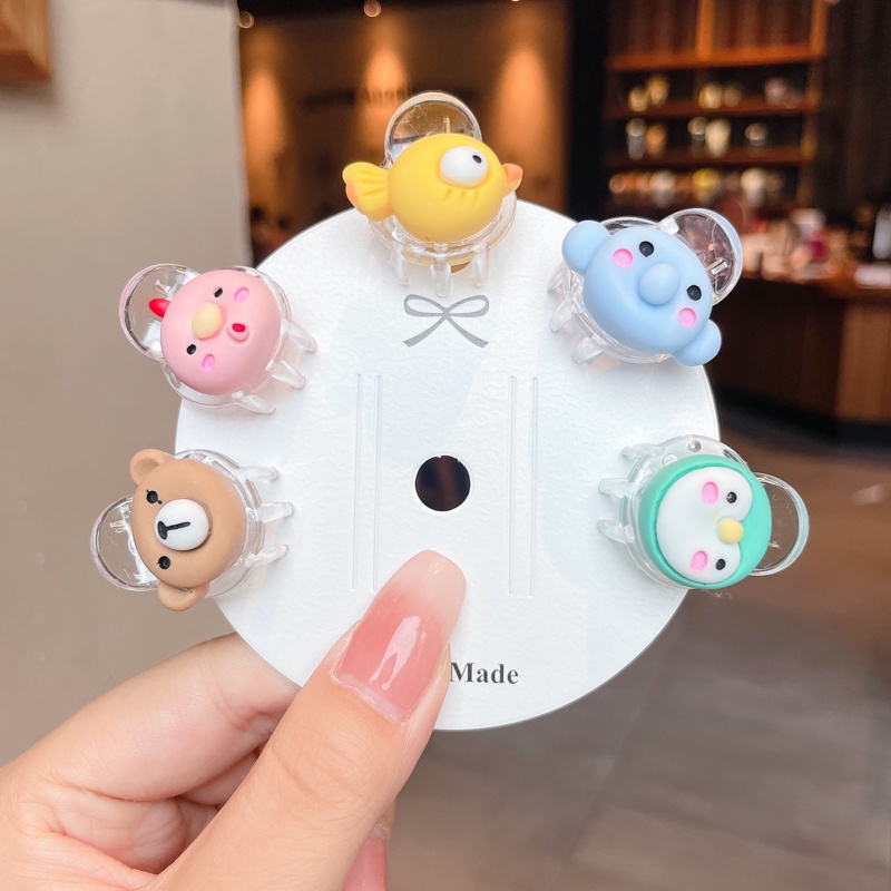 Kẹp Tóc Càng Cua HGVN Size Nhỏ Nhiều Hình Cute Cho Bé