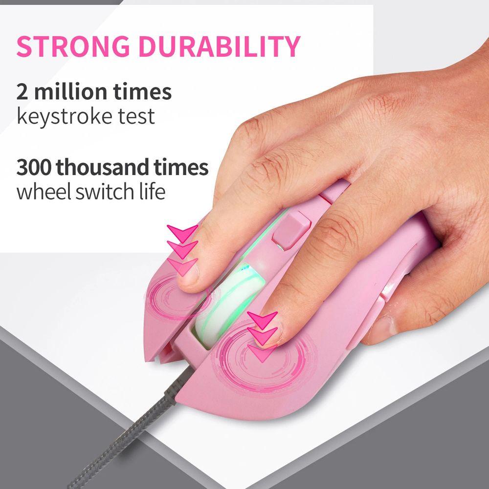 Chuột Quang Gaming AUGUSTINA 3200DPI HọA TiếT Thuỷ Thủ MặT Trăng