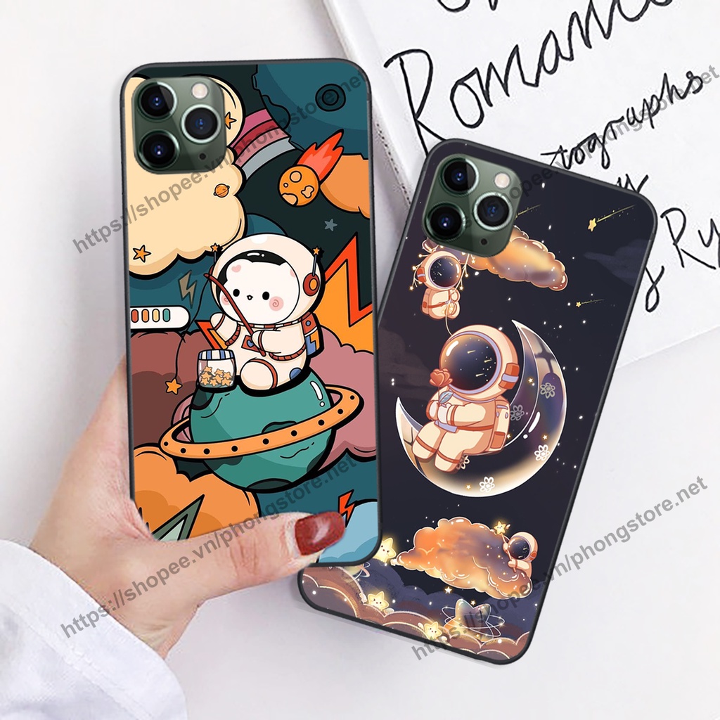 Ốp lưng Iphone 11-IPHONE 11 PRO-IPHONE 11 PRO MAX vũ trụ phi hành gia cực hot siêu cute-rẻ-bền