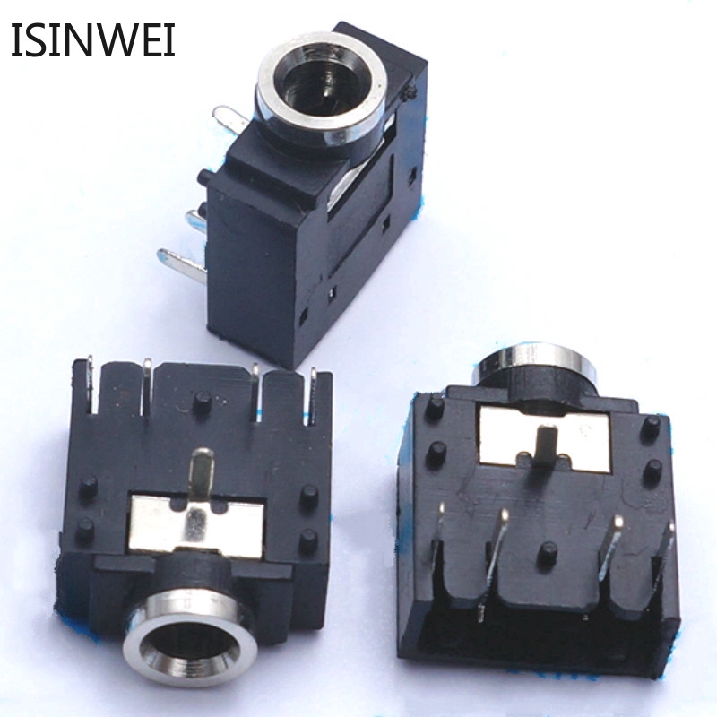 Set 20 ổ cắm nguồn 5 Pin 3.5mm cổng cái 3F07 cho Audio