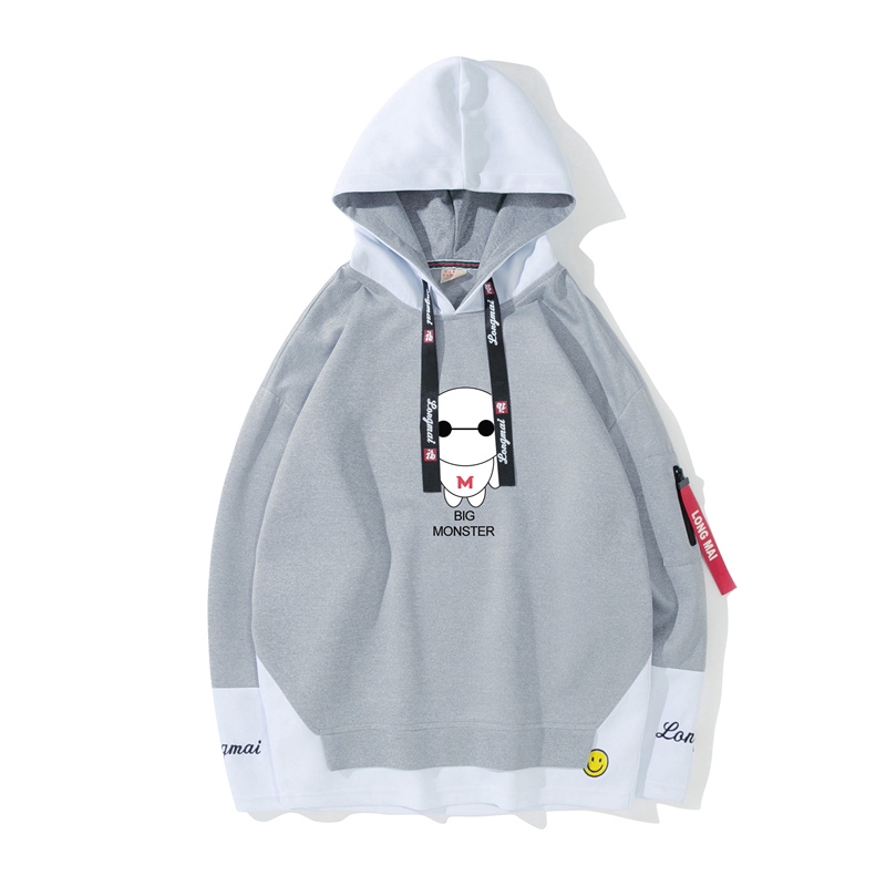 Áo hoodie màu đen in chữ cá tính ấn tượng cho nam