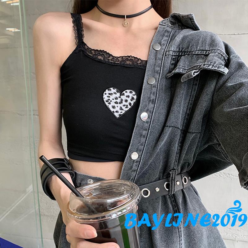 Áo Hai Dây Dệt Kim Họa Tiết Da Báo Hở Lưng Thời Trang Mùa Hè Cho Nữ