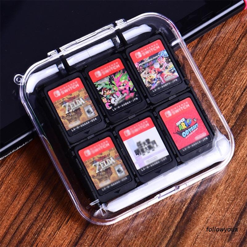 Hộp Đựng Thẻ Chơi Game Cầm Tay 12 Trong 1 Tiện Dụng