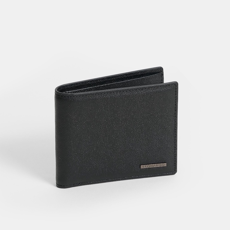Ví Da Nam Gập Đôi Leonardo - Ví Bifold Ryan - Da Calfskin Bền Bỉ