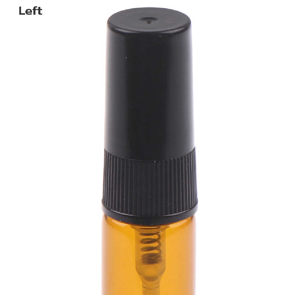 1 Chai Rỗng Dạng Xịt Thủy Tinh Màu Hổ Phách / Hổ Phách Có Thể Đổ Đầy