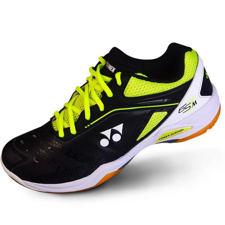 Giày thể thao cầu lông YONEX màu xanh sẫm dành cho nam, đế đàn hồi, chơi được sân bê tông, chống lật cổ chân !