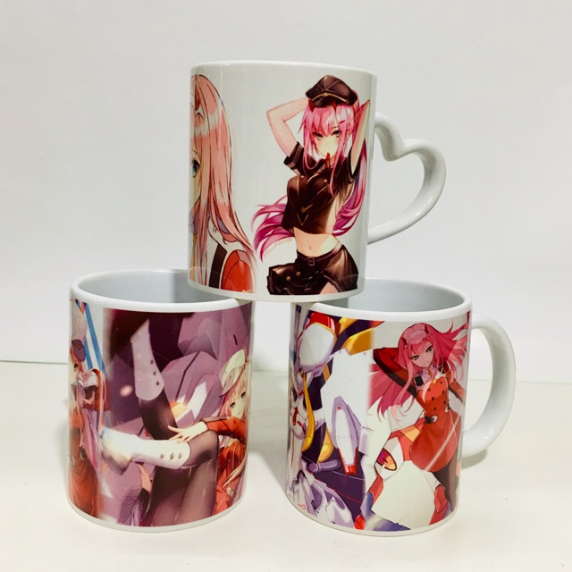 Cốc ly zero2 (darling in thế franxx) mẫu ngẫu nhiên