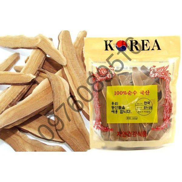 [DATE MỚI] Nấm Linh Chi Thái Lát Hàn Quốc, Túi 1kg