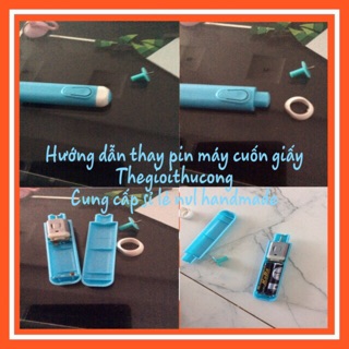 Que cuốn quilling chạy pin