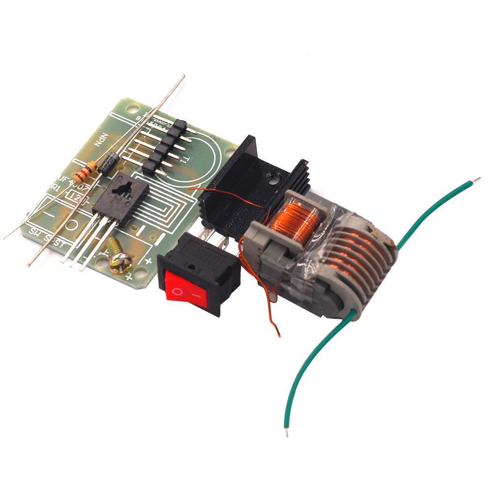 Mô Đun Biến Áp Tần Số Cao 15kv 3.7v Core 18650 Tự Lắp Ráp