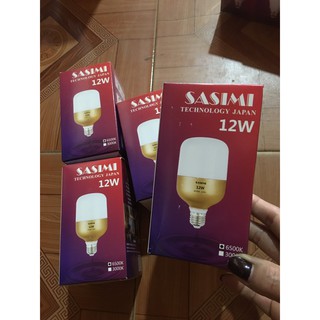 Bóng đèn led sasimi trụ nhựa tiết kiệm điện năng bóng đèn led - 5w, 8w, 12w, 18w