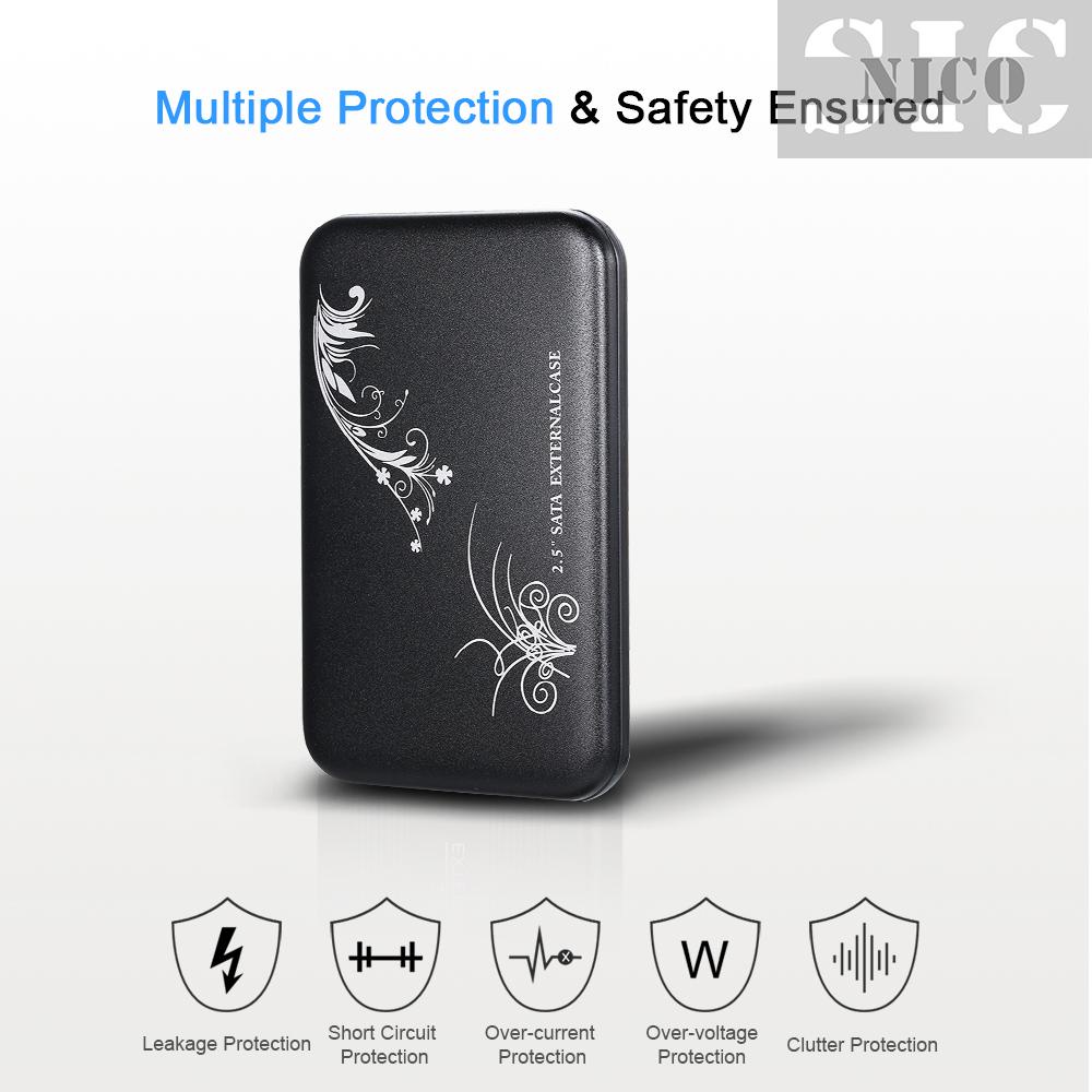 Hộp Đựng Ổ Cứng Ngoài 2.5 Inch Sata Hdd Sang Usb2.0 | BigBuy360 - bigbuy360.vn