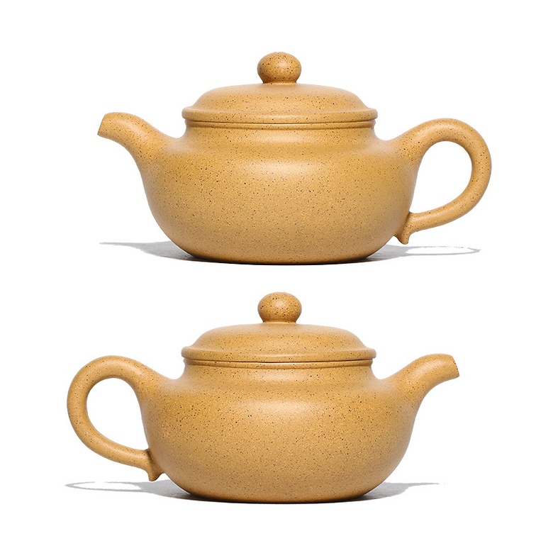 Ấm Tử Sa Nghi Hưng Phỏng Cổ 210 ml (Chi Ma Đoạn, Lọc Tổ Ong)