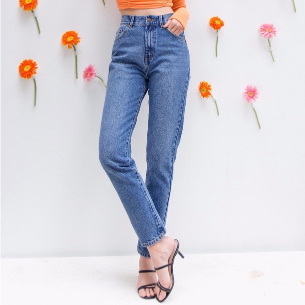 Quần jeans boyfriend Gap mài cạp cao - đủ size từ 26 - 29 Mia Ritta J458