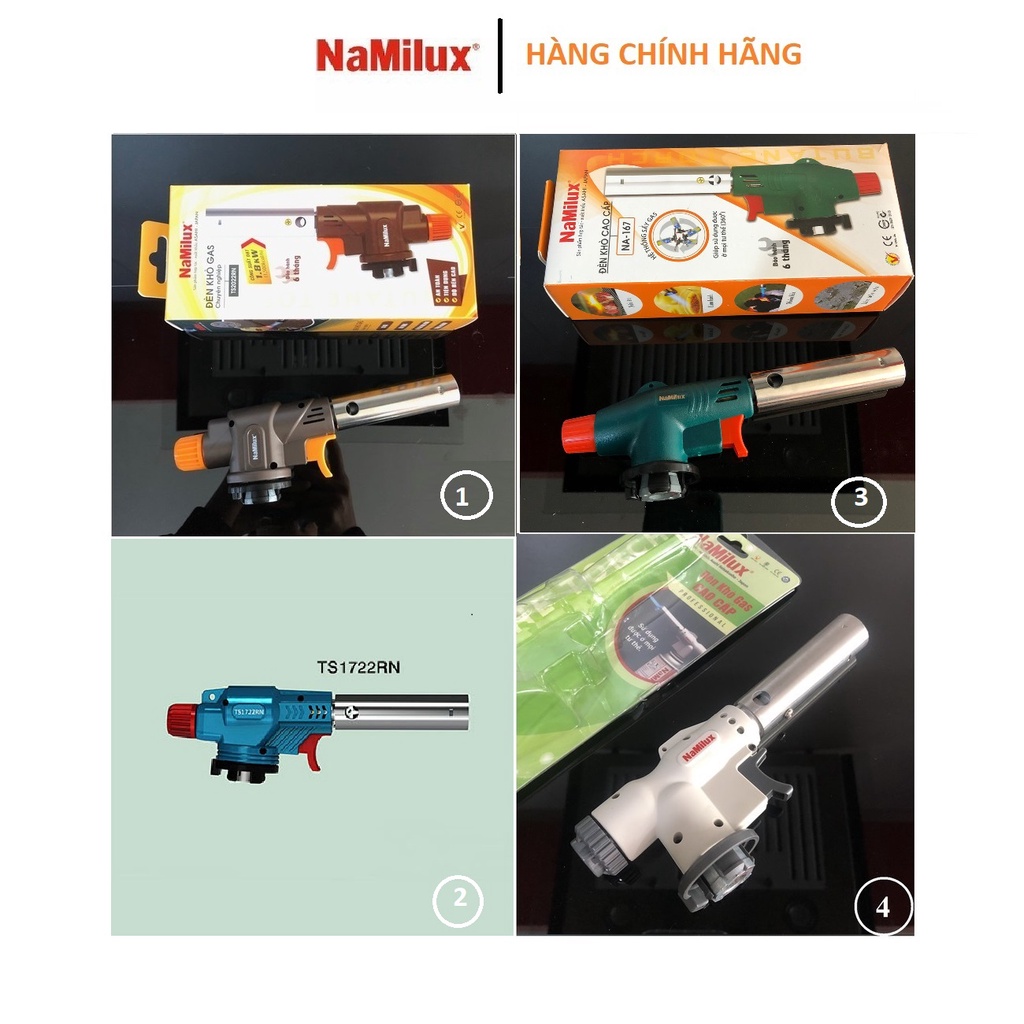 Khò Gas Namilux NA-167, TS1722RN, TS2022RN, NA-186 - Khò Ga Mini