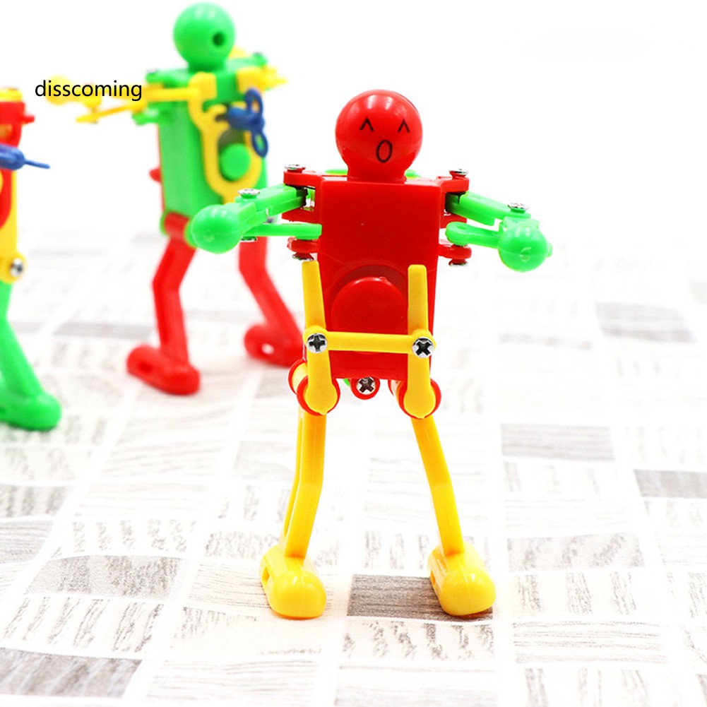 Đồ chơi rô bốt lên dây cót bằng nhựa nhảy múa vui nhộn hỗ trợ giáo dục bé