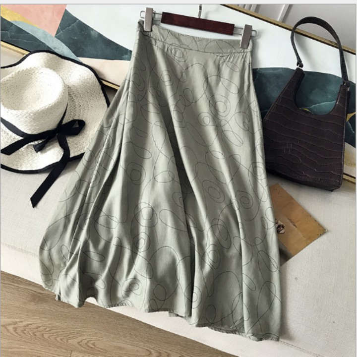 Chân váy dài đẹp chữ A
