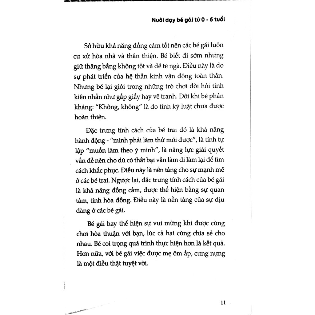 Sách Nuôi Dạy Bé Gái Từ 06 Tuổi