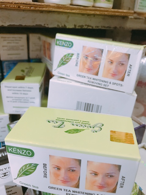 Bộ kem dương da kenzo trà xanh 2 sản phẩm ngày và đêm