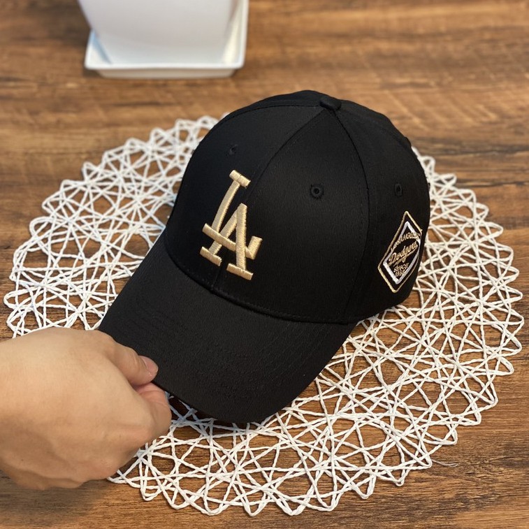 Mũ lưỡi trai, Nón kết xuất khẩu Zeni Store L.A đen thêu logo cạnh Siêu HOT Freeship, Full Hộp