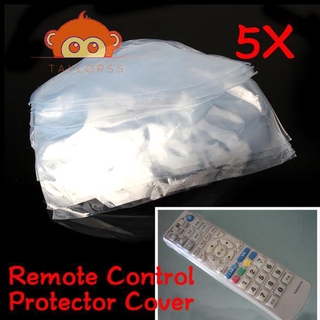Set 5 Túi Bọc Bảo Vệ Điều Khiển Từ Xa Của Tv, Máy Lạnh